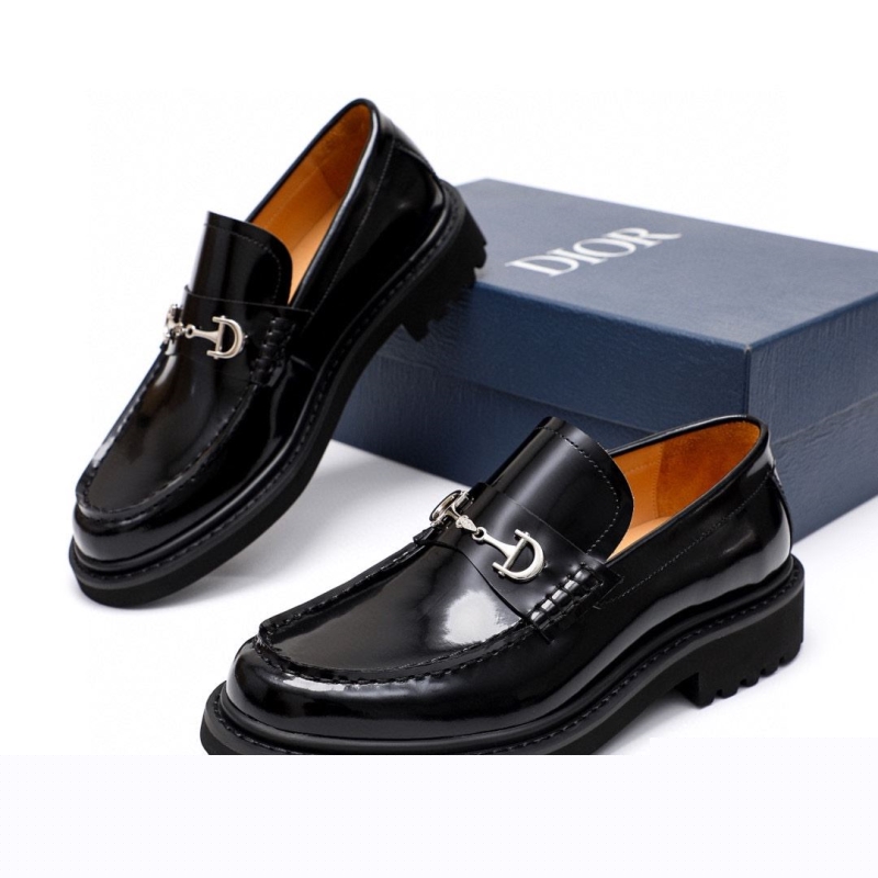 ch**an D*or leather shoes